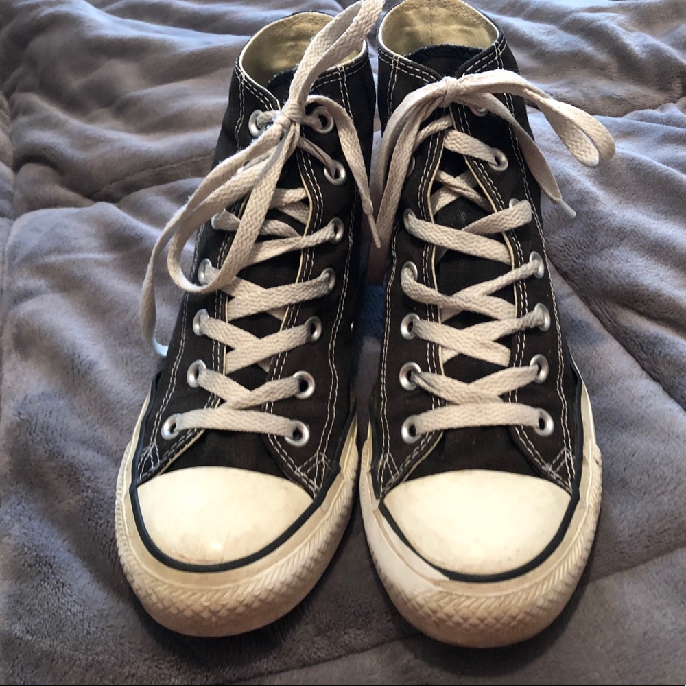 Black Hightop Converse